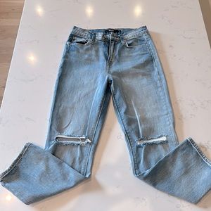 Hudson straight leg jeans!